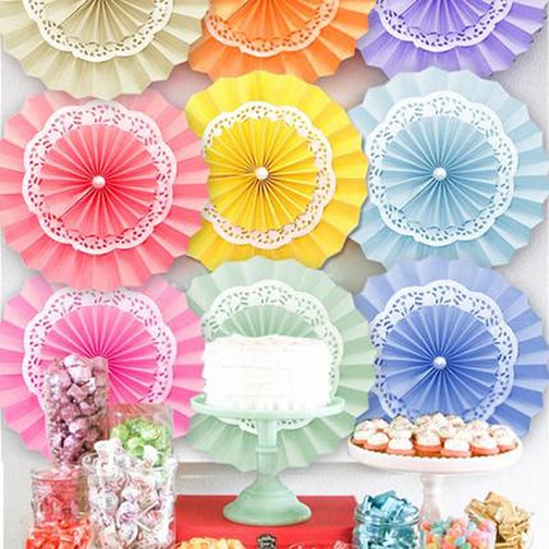 Tissue Paper Fans