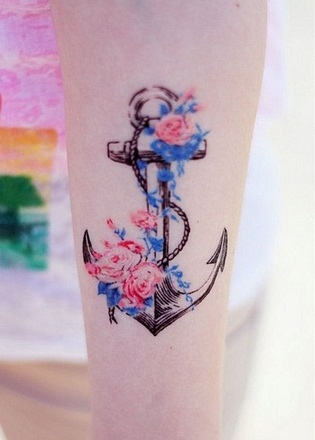 Sensational Watercolour Tattoo Design