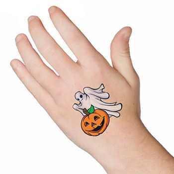 Scary Pumpkin Tattoo Design