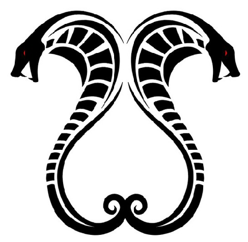 Simple Cobra Casual Tattoo design