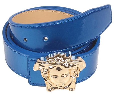 Blue Buckle Belt