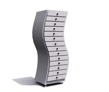 Stylish Unique Shape Filing Cabinets