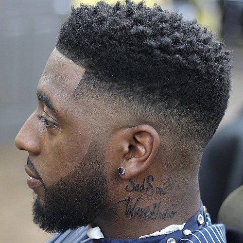 High Fade High Top Hair