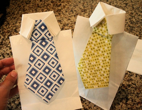 Neck Tie Paper Craft