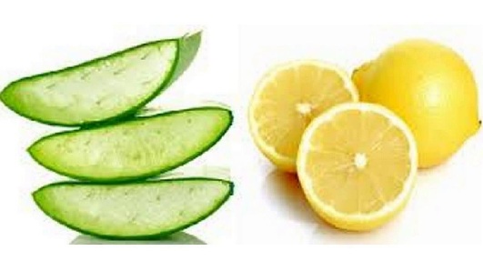 aloe vera and lemon for dandruff