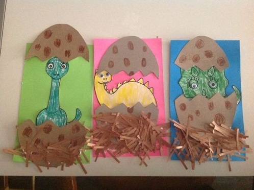 Dinosaur Hatching Craft