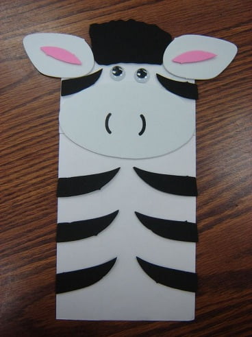 Zebra Puppet