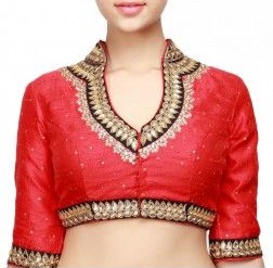 Collar neck blouse design -9