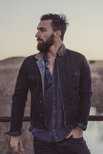 Masculine Beard Style for Men