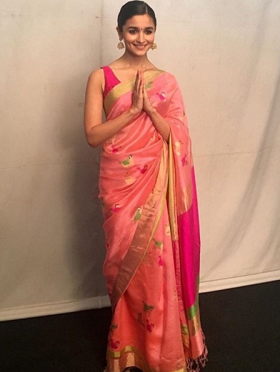 Alia Bhatt in saree