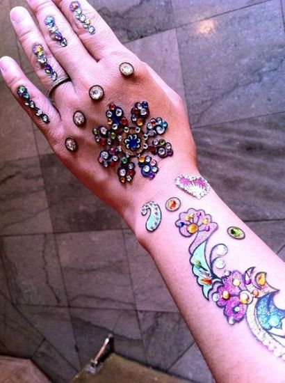 Mehandi stickers Design 2