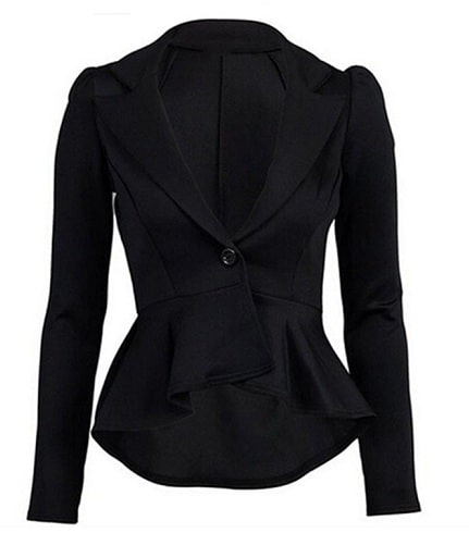 Short Black Blazer Women