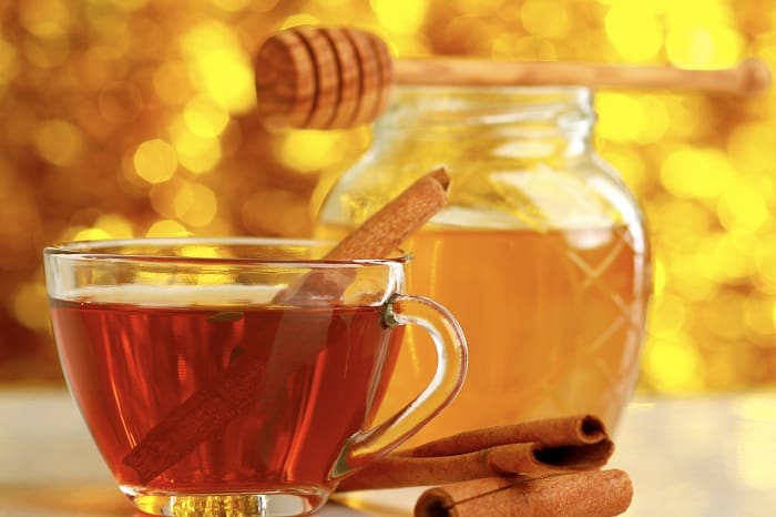 Honey and Cinnamon for sore throat