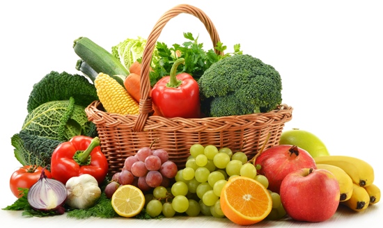 Fruits and vegtables