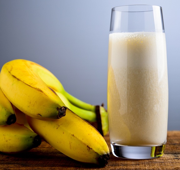 Banana Milkshake to make your breast bigger naturally