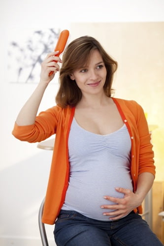 how to take care of hair during pregnancy