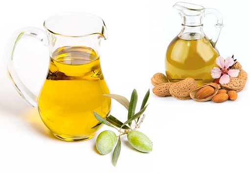 Olive Oil and Almond Oil For Dandruff