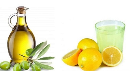 lemon and olive oil for dandruff