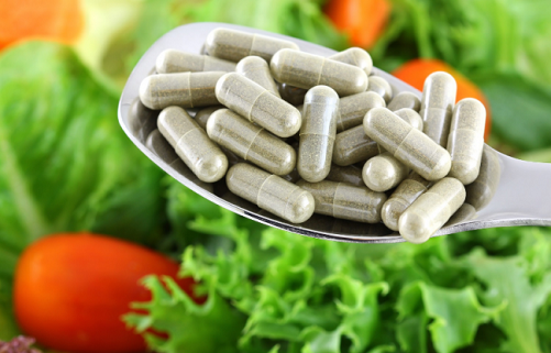 Capsules of Vitamin K for Dark Circles