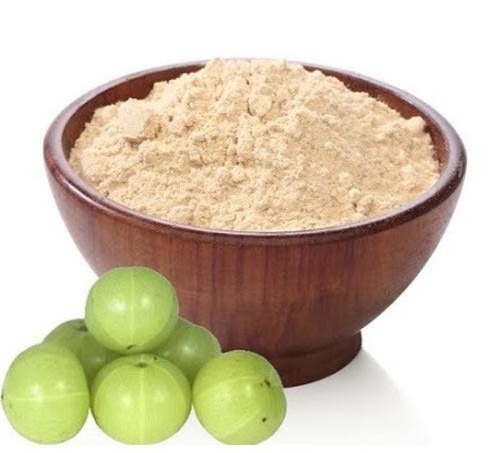 Amla Powder and Henna for Hair Growth