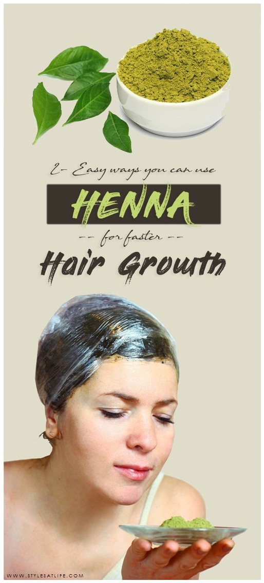 Henna For faster Hair Growth