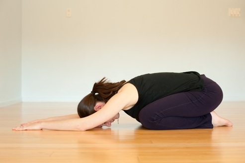 Balasana: (Child Pose)