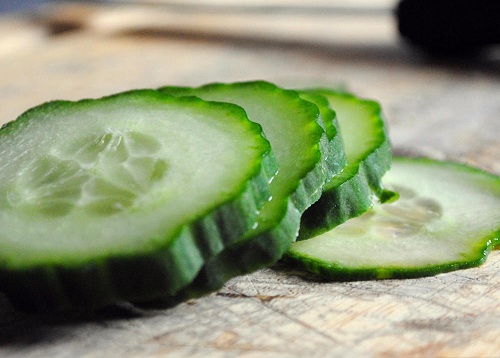 Cucumber with Green Tea