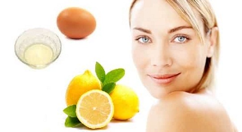 Lemon and Egg Face Mask