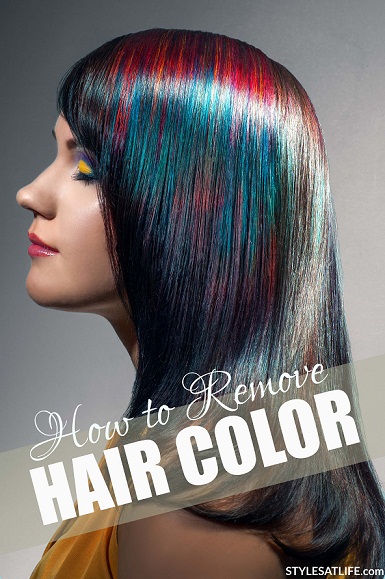 remove hair color