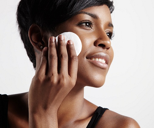 black skin cleansing process