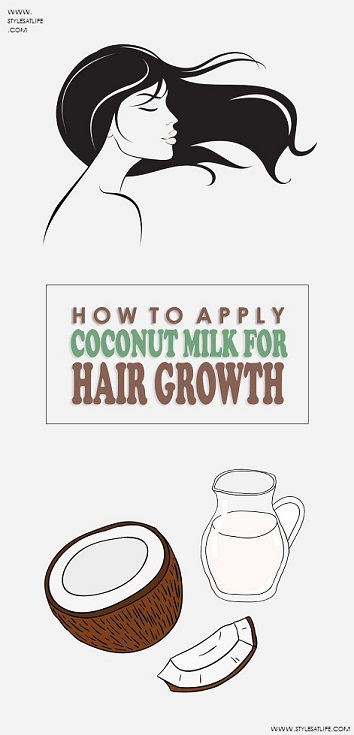 coconut milk for hair growth