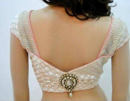 Back Embellishment Bridal Blouse