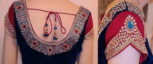 Choli Maggam Work Blouse Design