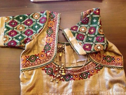 Jaipuri Maggam Work Blouse Designs Design