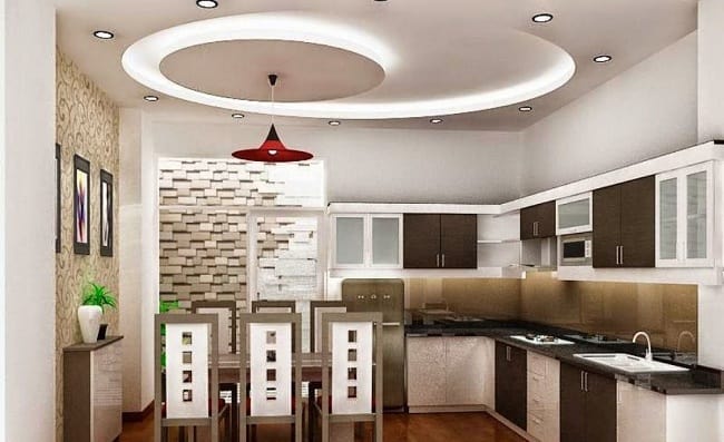 Kitchen Gypsum Ceiling Design