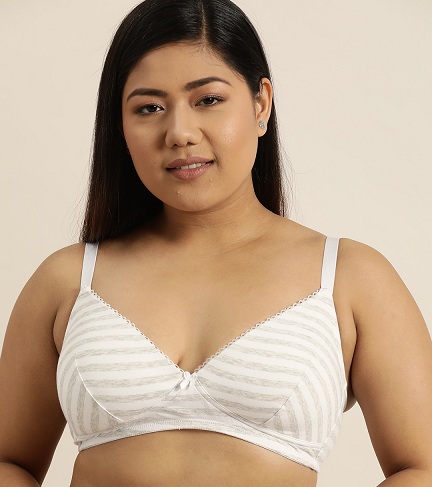 Plus Size Cotton Bra