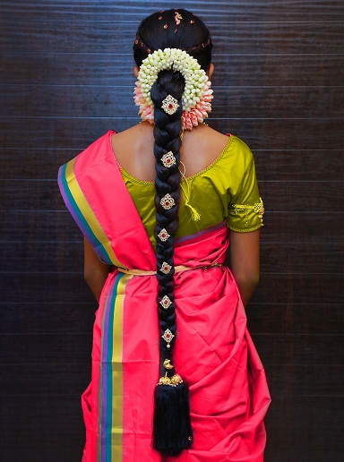 South Indian Bridal Braid