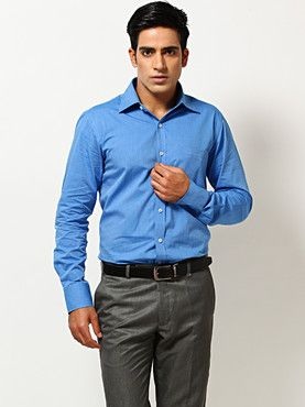 Formal Plain Full sleeve shirt