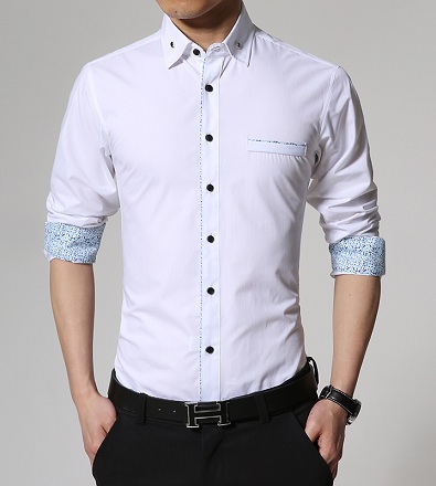 Printed Cuff Shirt