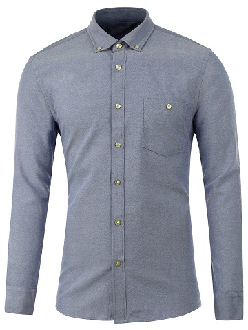 Shirt with buttoned Pocket