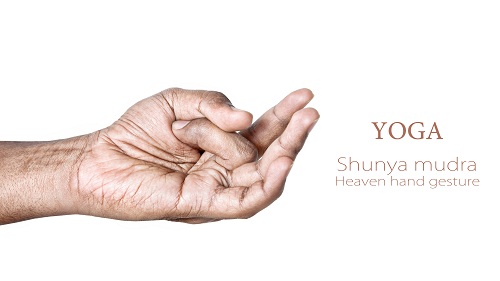 Shunya mudra