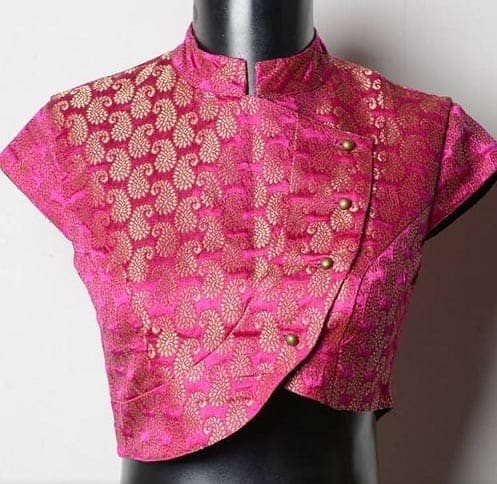 Asymmetric Blouse Design