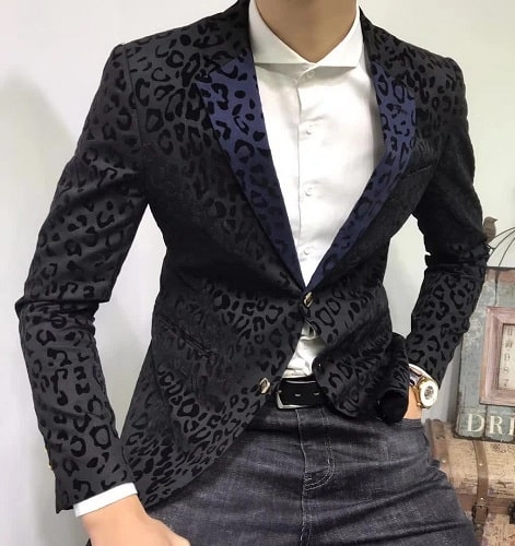 Slim Fit Blazer with Jeans