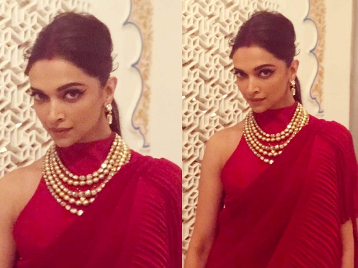 Deepika Padukone in Saree