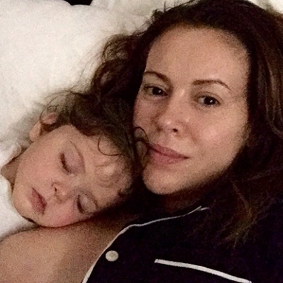 Alyssa Milano without makeup2