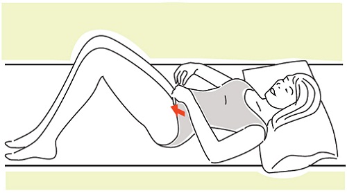 Kegel Exercises To Try Out During Pregnancy -Squeeze with finger