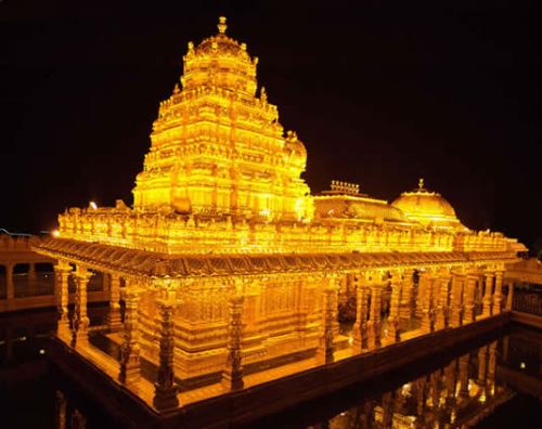 Sripuram Golden Temple In Vellore