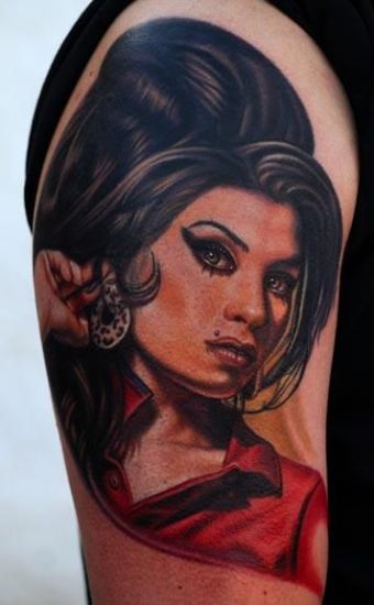 amy winehouse tattoo designs