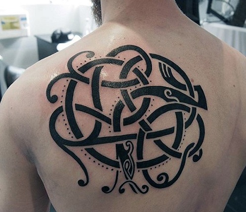 abstract art tattoos