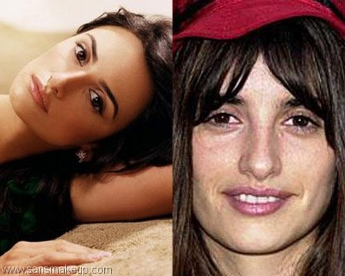 penelope cruz without makeup